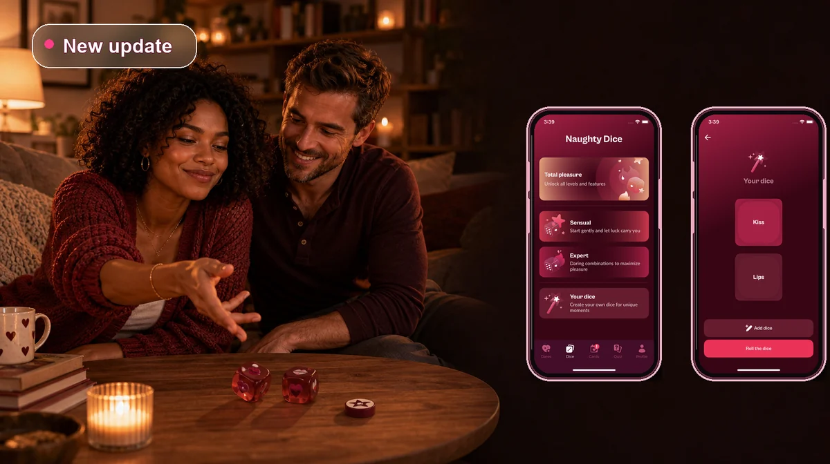 Jeu de dés coquins sur mobile android et ios