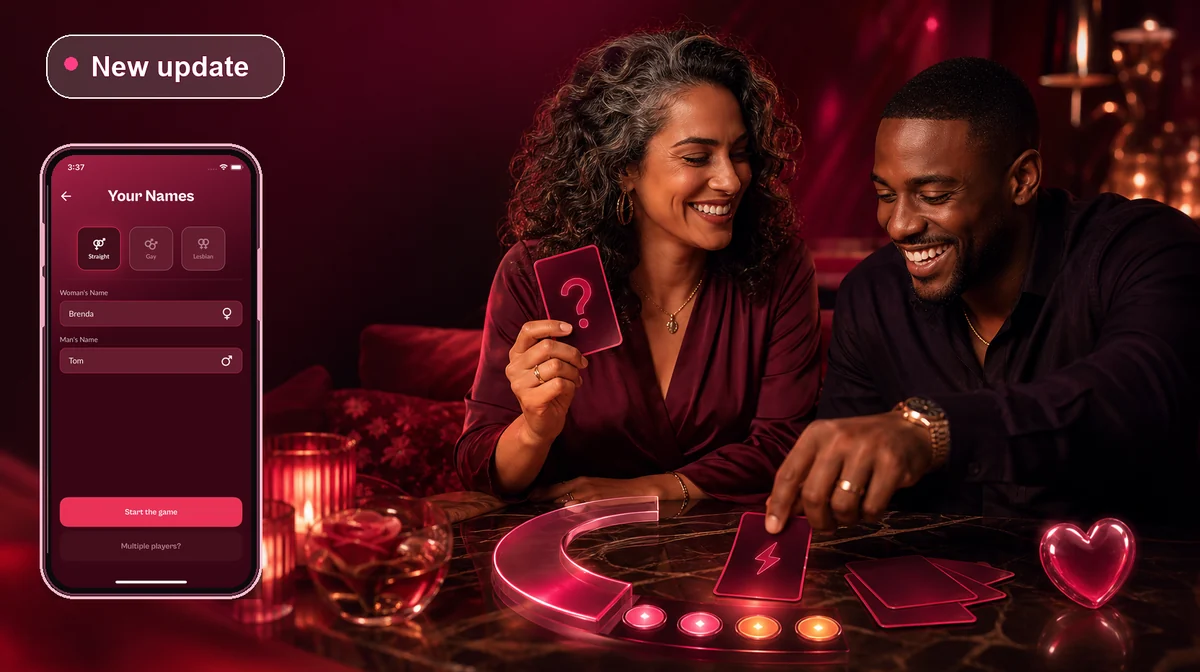 Application d'action ou vérité pour couple