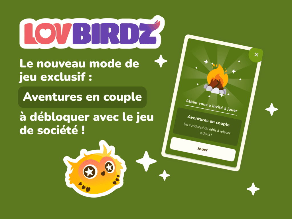 Présentation du mode de jeu exclusif dans LovBirdz, à obtenir grâce au jeu de société