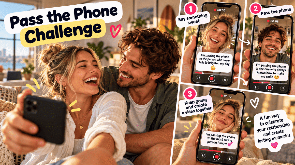Le nouveau jeu pour couple Je passe le tĂ©lĂ©phone Ă Illustration de lâarticle du nouveau jeu pour couple je passe le tĂ©lĂ©phone Ă