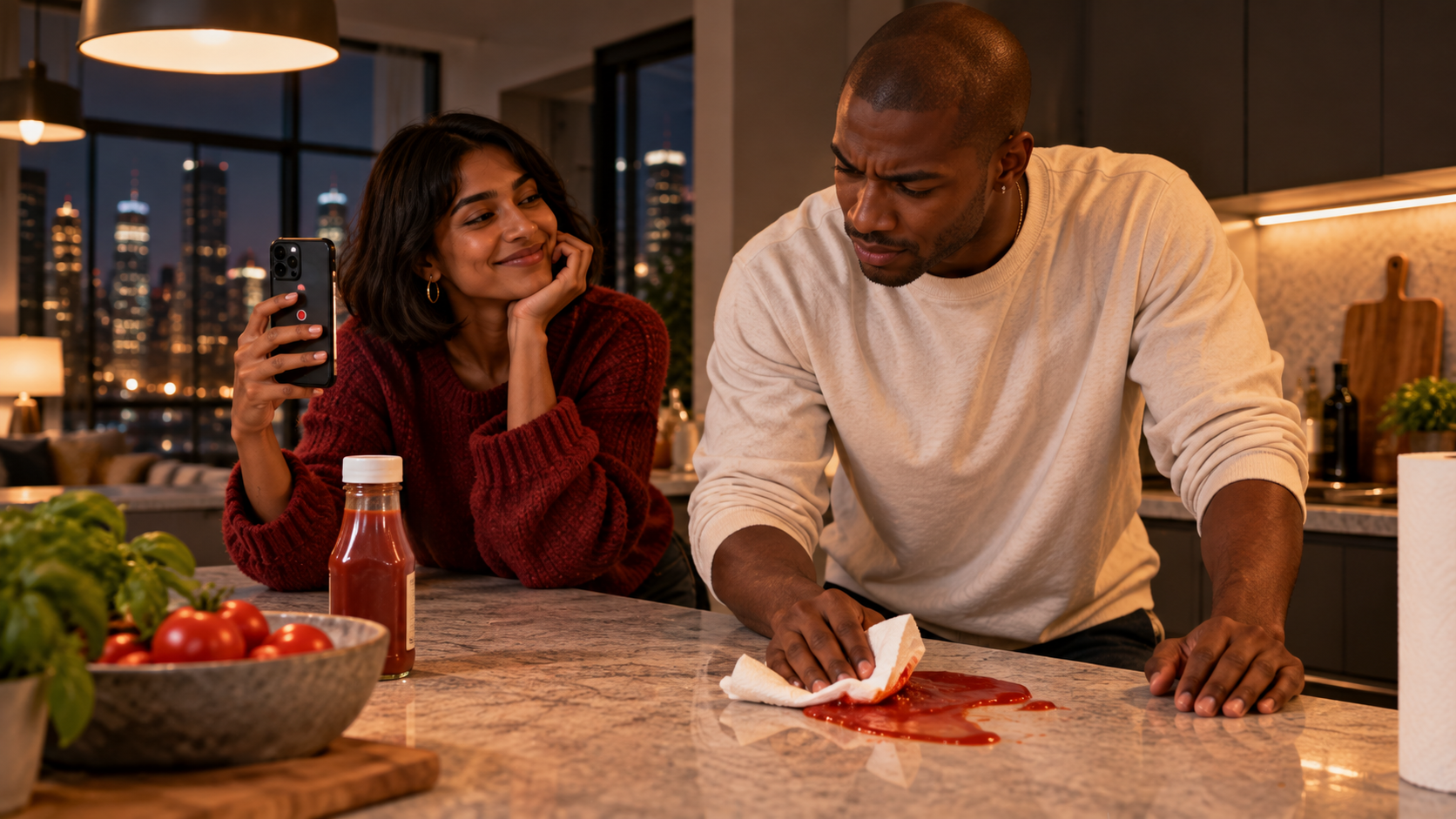 Illustration de l’article : Le Ketchup Challenge : votre couple est-il dans la sauce ?