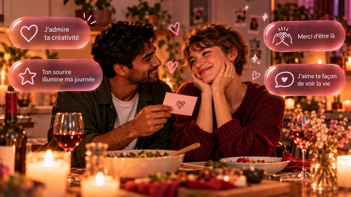 Compliments sincères : idées pour faire plaisir à votre moitié