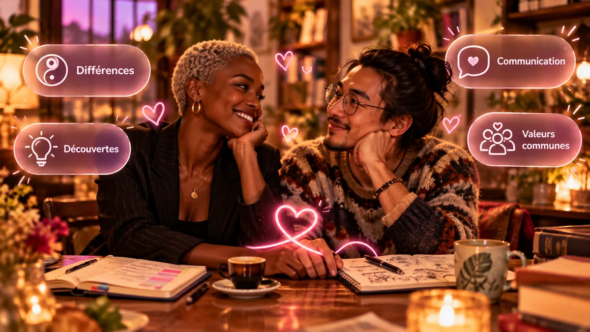 Les opposés s'attirent ? Le guide pour un couple heureux ! Les opposés s'attirent ? Le guide pour un couple heureux !