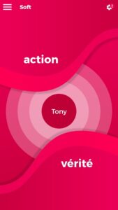 application jeu couple, d’action ou vérité