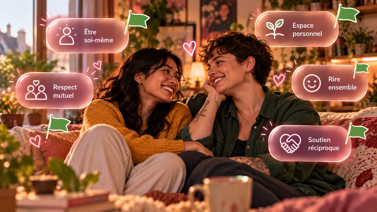 Green flag relation : êtes-vous avec la bonne personne ?