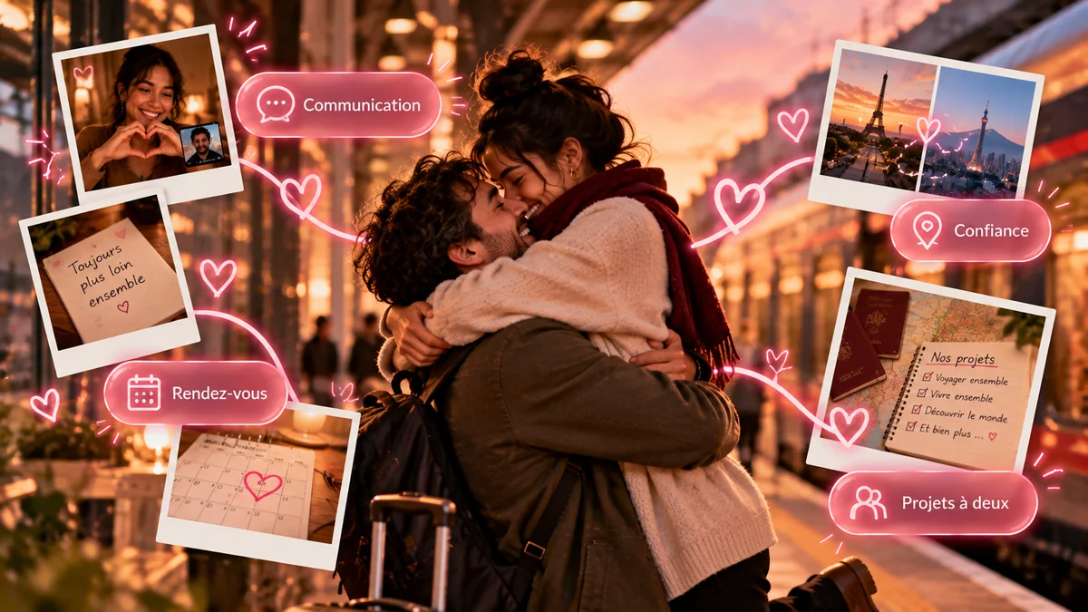 Les relations à distance marchent, voici pourquoi Les relations à distance marchent, voici pourquoi